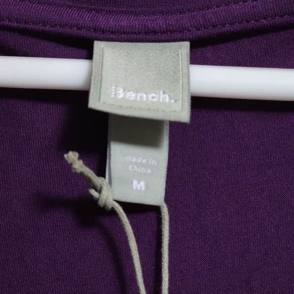 Bench amplize Activewear short sleeve t-shirt color purple size medium - Picture 5 of 6